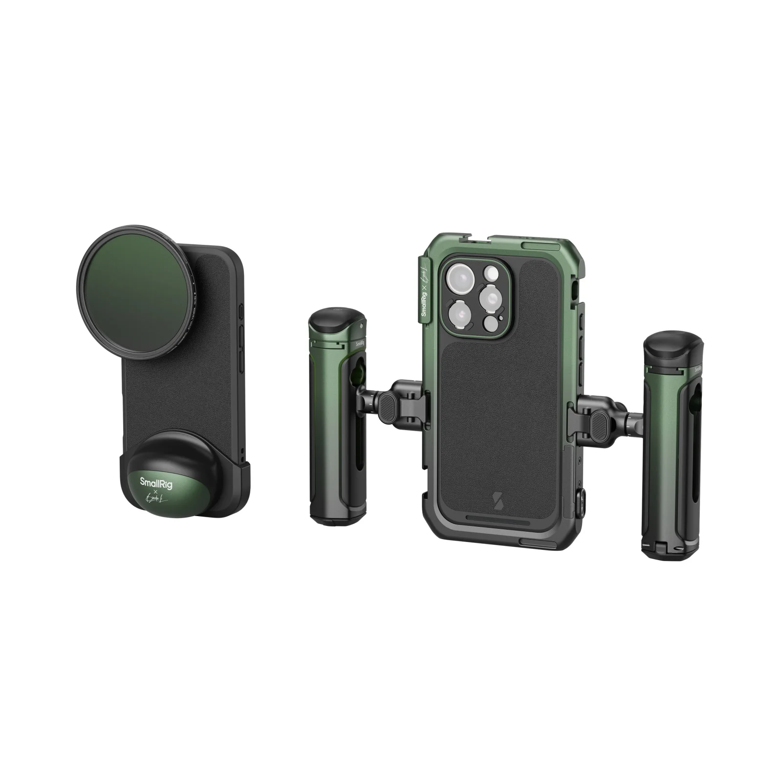 Smallrig-li-軽量モバイルビデオケージキット,ハンドル,iphone