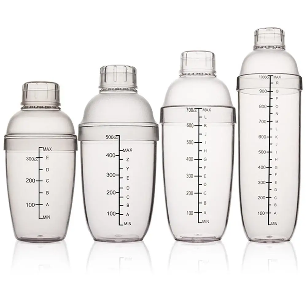Barware Versatile 1000ml Party Innovative Shake And Mix Your Favorite Cocktails Cocktail Shaker Easy To Use Plastic Bartender