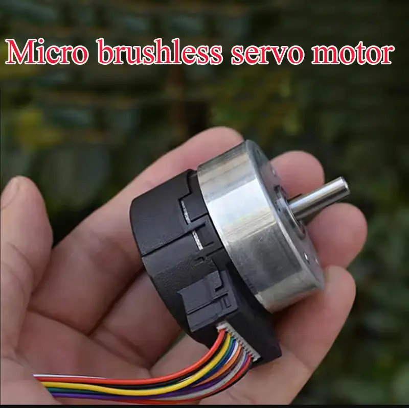 Brand New Japan Nidec 24H Brushless Servo Motor DC 12V Built-in Drive PWM Speed Regulation 100 Line Encoder image 1