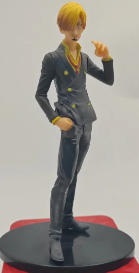 子供用ワンピースPVCおもちゃ,ルフィ,ゾロ,波,サンジ,フランキー