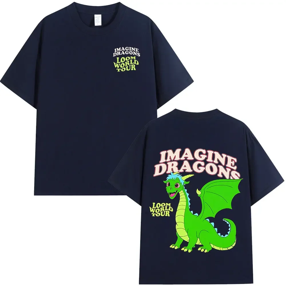 Imagine Dragons Tシャツ Mサイズ Imagine Dragons Rock Band Logo Men'S Black T-Shirt Size
