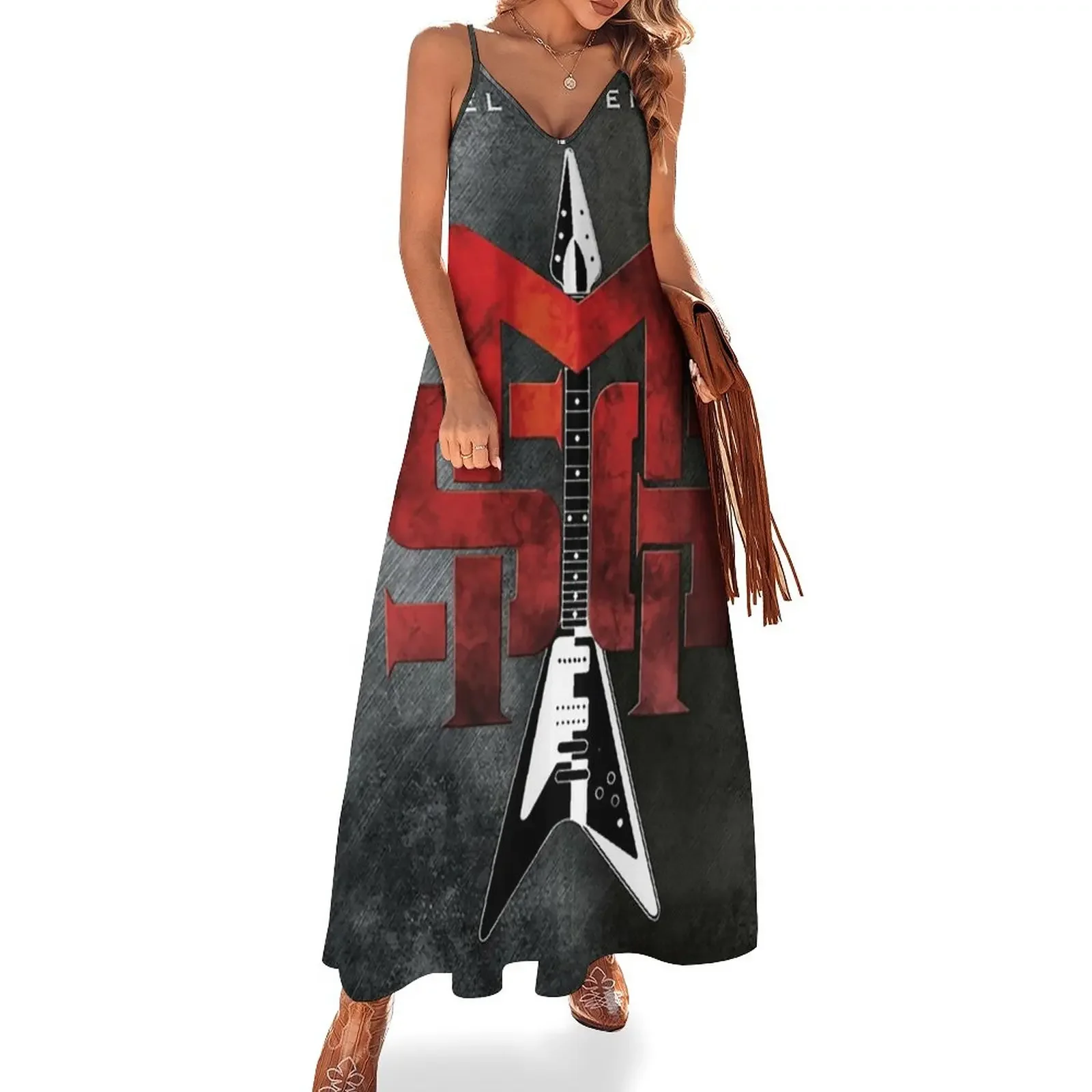 

cry for the nations Sleeveless Dress Long dresses Women's summer dresses