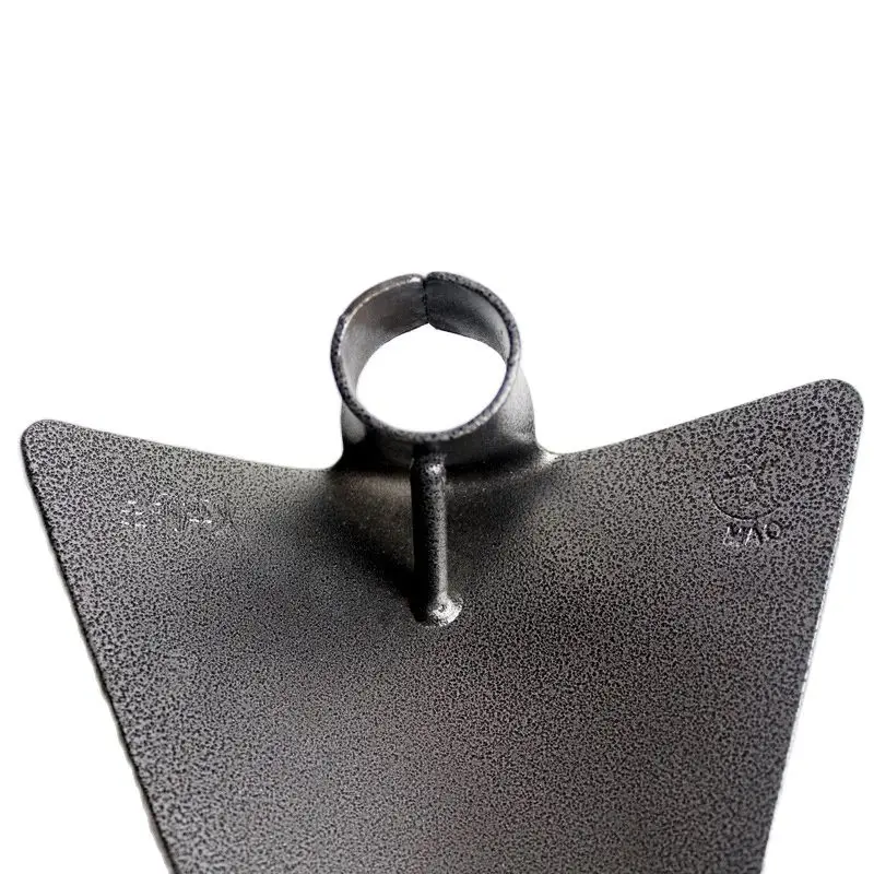 Round Eye Hoes Carbon Steel Gardening Hoe 0.665kg 27x20cm Pick Head for Backyard Weeding Loose Farm Growing Garden Hoe