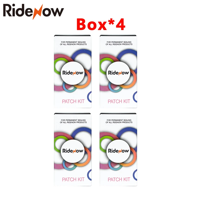 Ridenow Universal Bike Inner Tube Patch Kit and Repair Tool Set for Road and Mountain Bicycles