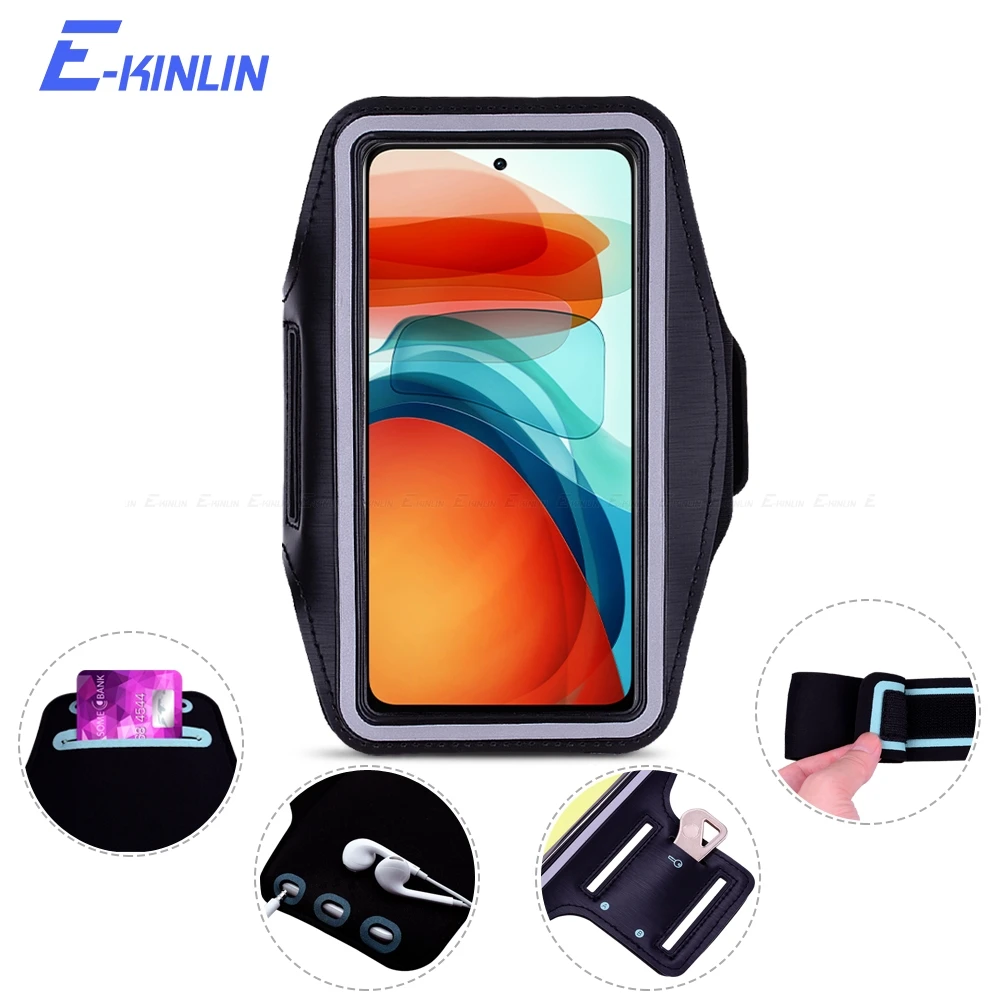 Outdoor Arm Band Cover Case For Redmi Note 13 12 12S 11S 11T 11