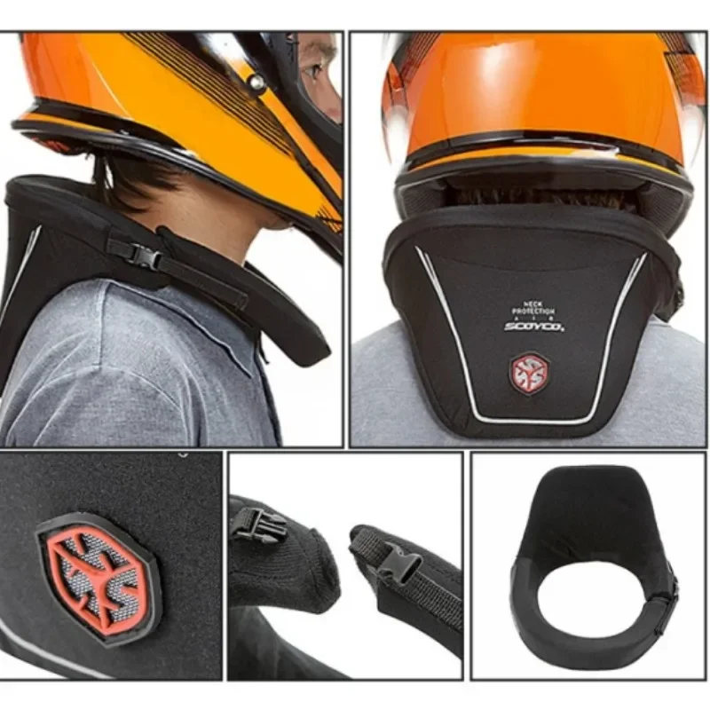 Motorcycle Riding Protection Neck Protector Motorbike Cycling Motocross Moto Neck Brace Gear Accessories