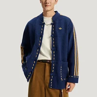Adidas véritable trèfle veste ample tricotée pour hommes et femmes KR5064 1