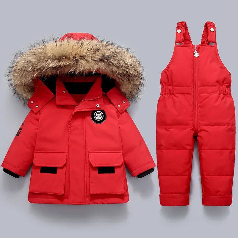 Children Clothing Set Baby Winter Warm Down Jackets parka Boys /Girl Kids Snowsuit 5