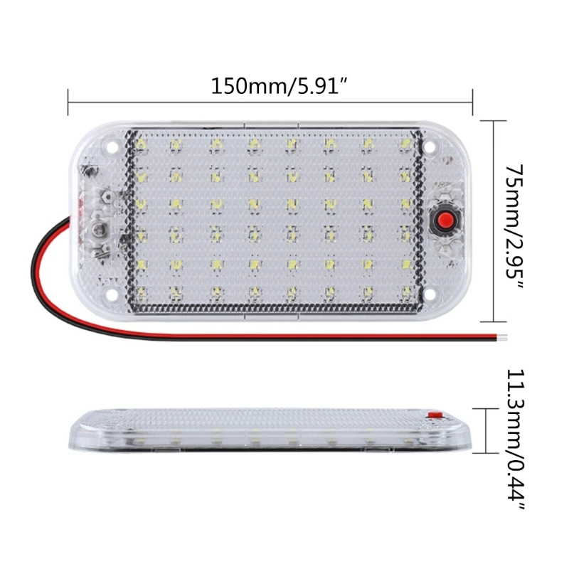 ڵ Ʈ  õ  F1CF LED ׸ , 10W 48 LED, 12V-85V, / ġ ִ   ׸ 