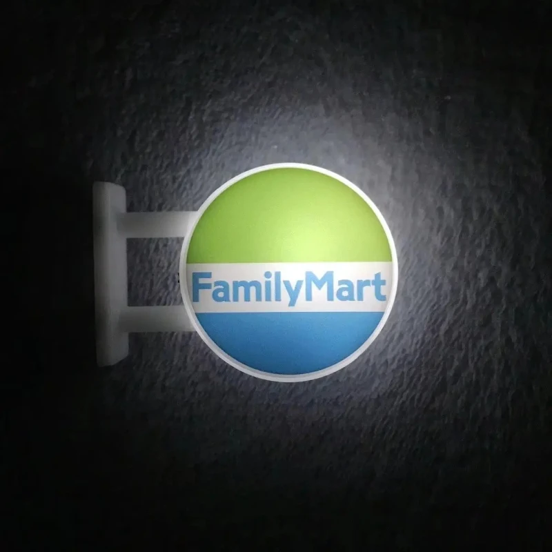 Compact Hot Store Fridge Magnet Decoration with LED Atmosphere Light Signboard