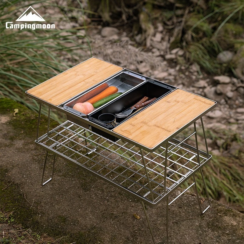 CAMPINGMOON BKCK-11 Stainless Steel Cutlery Box 3
