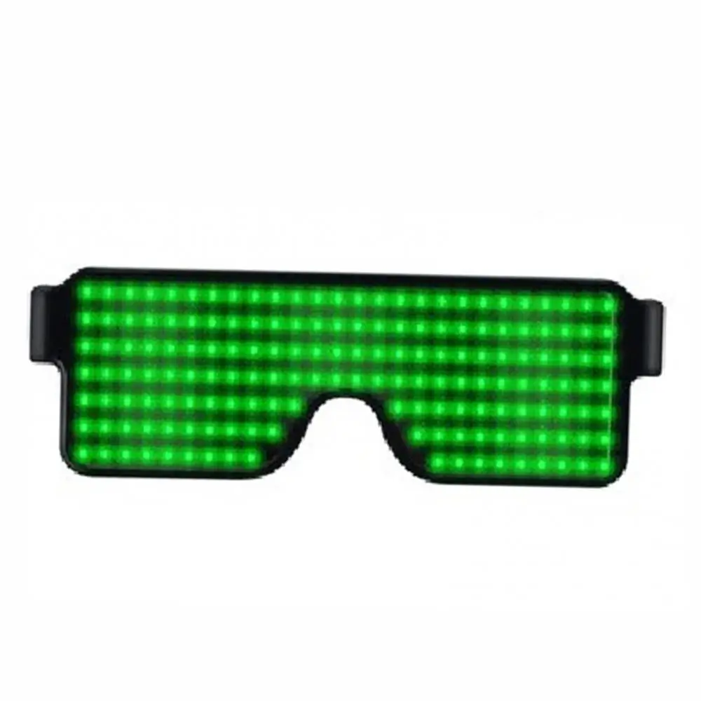 Electronic Eyeglasses with Luminous LED Light Party Props