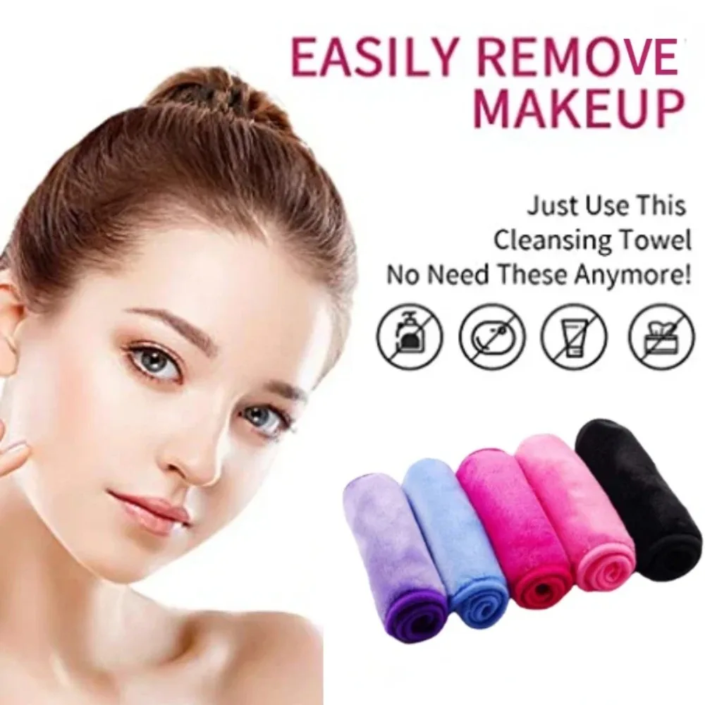 Makeup Remover Pads Reusable Cotton Pads Makeup Eraser Facial Towel Face Cleaner Cleaning Wipes Skincare Beauty Tools