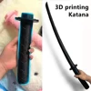 Kids 3D Gravity Sword Toy Retractable Folding Katana Sword Stress Relief Elimination Toys Folding Fun Gifts Gifts for Friends 1
