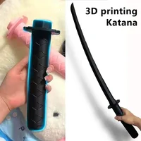 Kids 3D Gravity Sword Toy Retractable Folding Katana Sword Stress Relief Elimination Toys Folding Fun Gifts Gifts for Friends 1