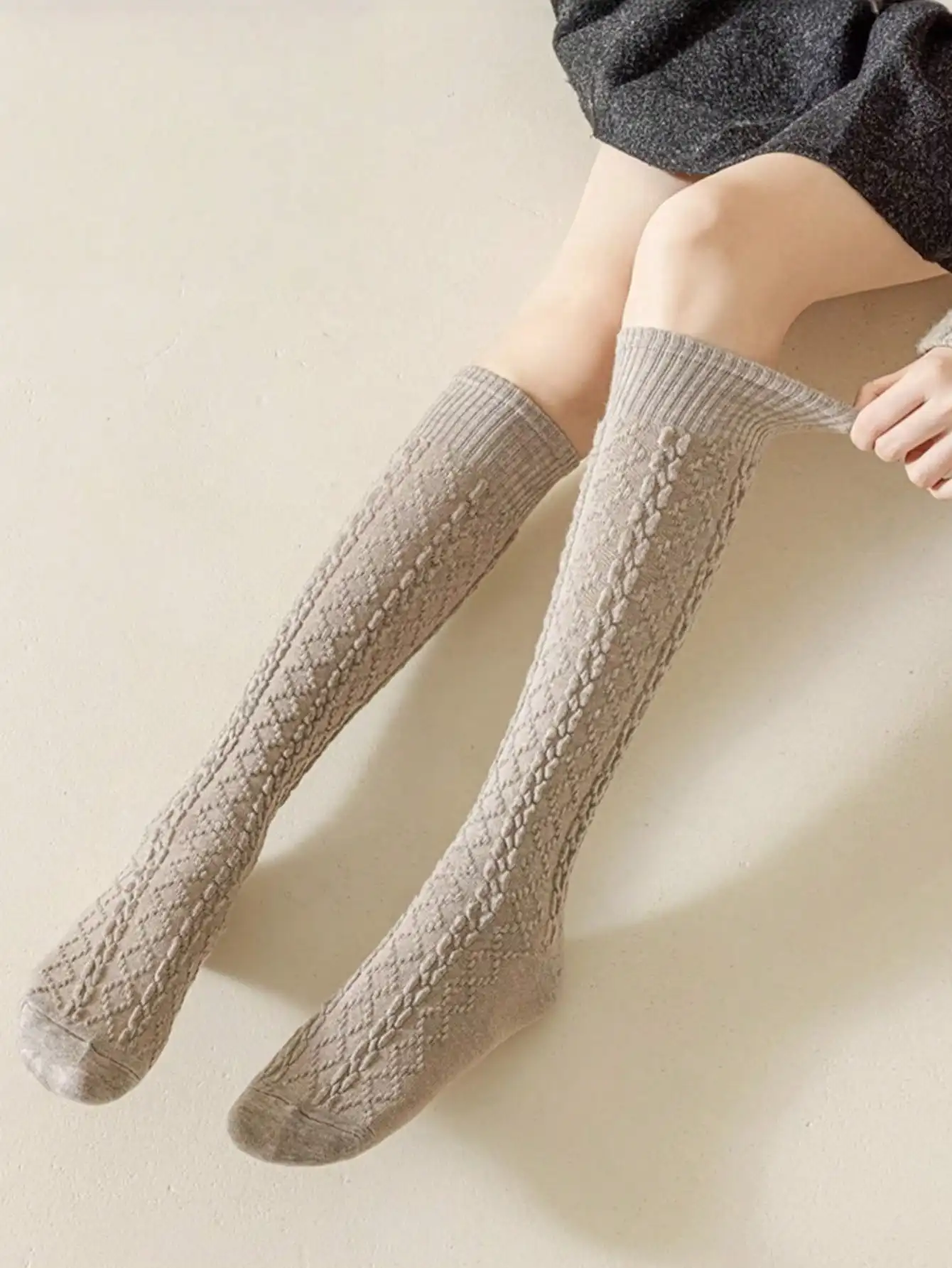 Fashionable Women's Slimming Calf Socks - Soft, Comfortable, and Versatile for Everyday Wear
