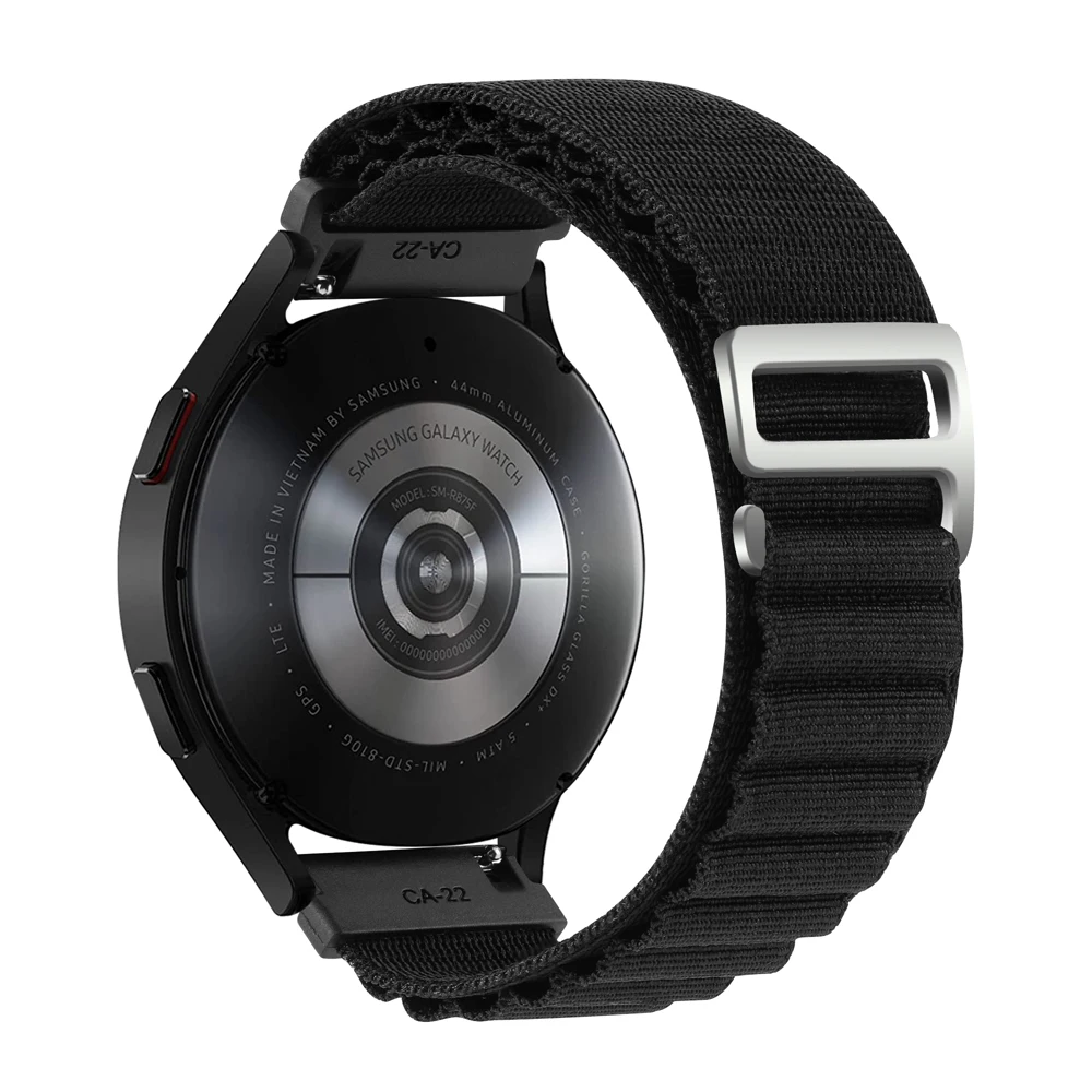 Breathable 22mm Nylon Watch Strap Replacement Band