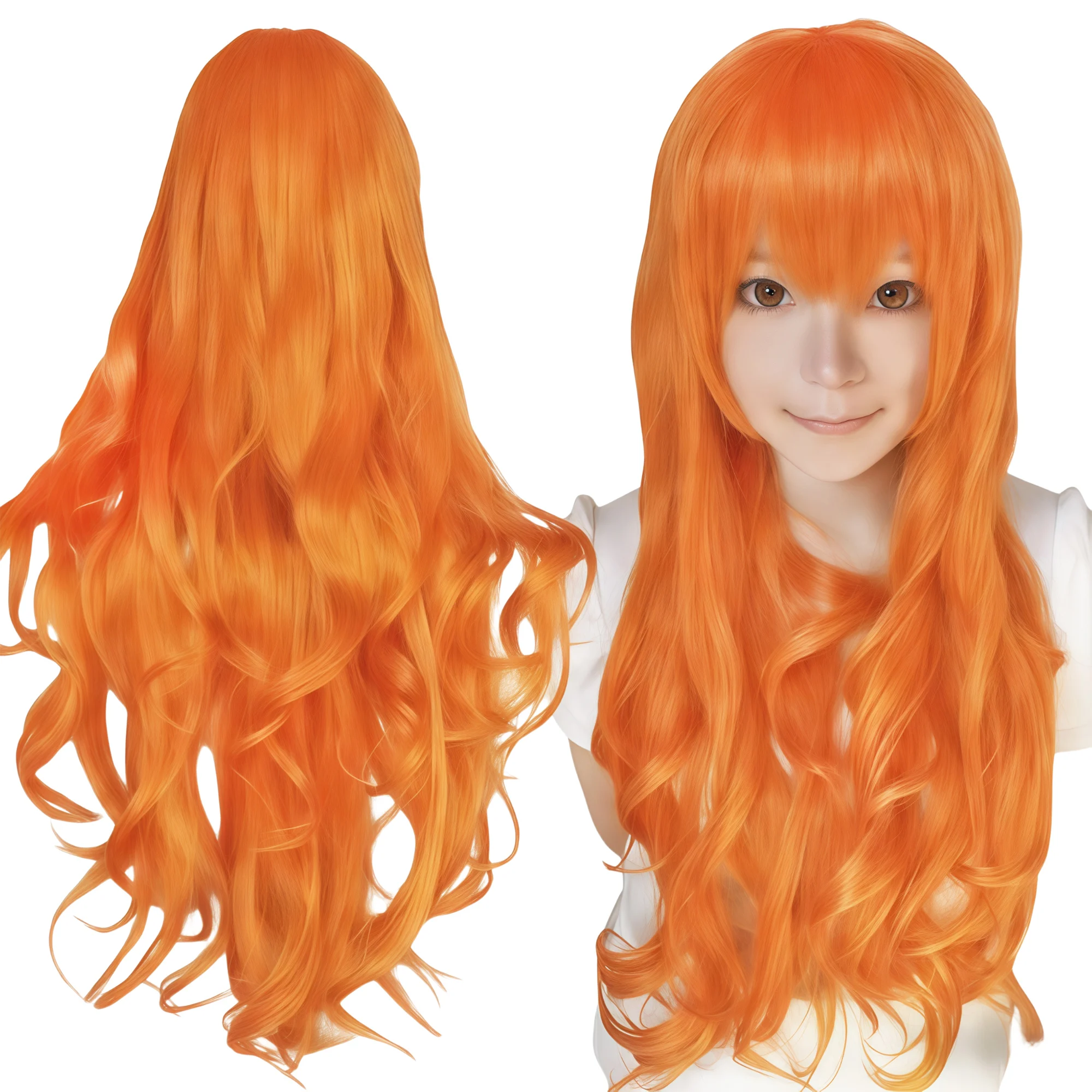 Dark Teal Curly Cosplay Wig - Fantasy Lolita Style for Halloween or Dress-Up