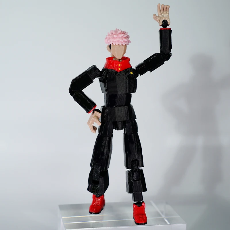 3D Printed Ryomen Sukuna Anime Shapeshifting Action Figure Ornaments