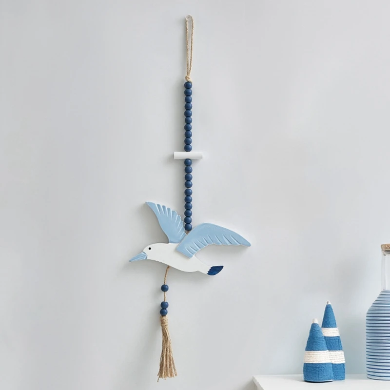 Mediterranean Decoration Wall Hanging Seabirds Living Room Painted Seagulls Bird Cafe Wall Background Hanging Decoration