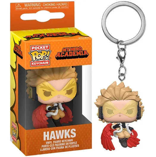 Funko POP Pocket Keychain My Hero Academia Deku Bakugo Mirio Togata Dabi Izuku Midoriya Kyoka Jiro Model Toys Adult Kids Gift