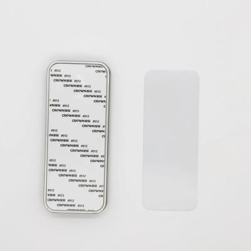 Metal Lápis Lata Caixa com Folha de Alumínio Sublimação Blanks Escola e Escritório Estacionário 10 Pcs por Lote - Imagem 5