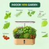 Home Hydroponic Growing Kit with LED and Timer