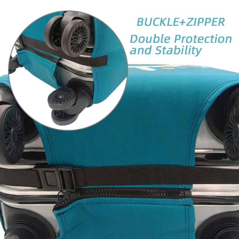 Elastic Luggage Cover Luggage Protective Covers For 18-32 Inch Trolley Case Suitcase Case Dust Cover Travel Accessories