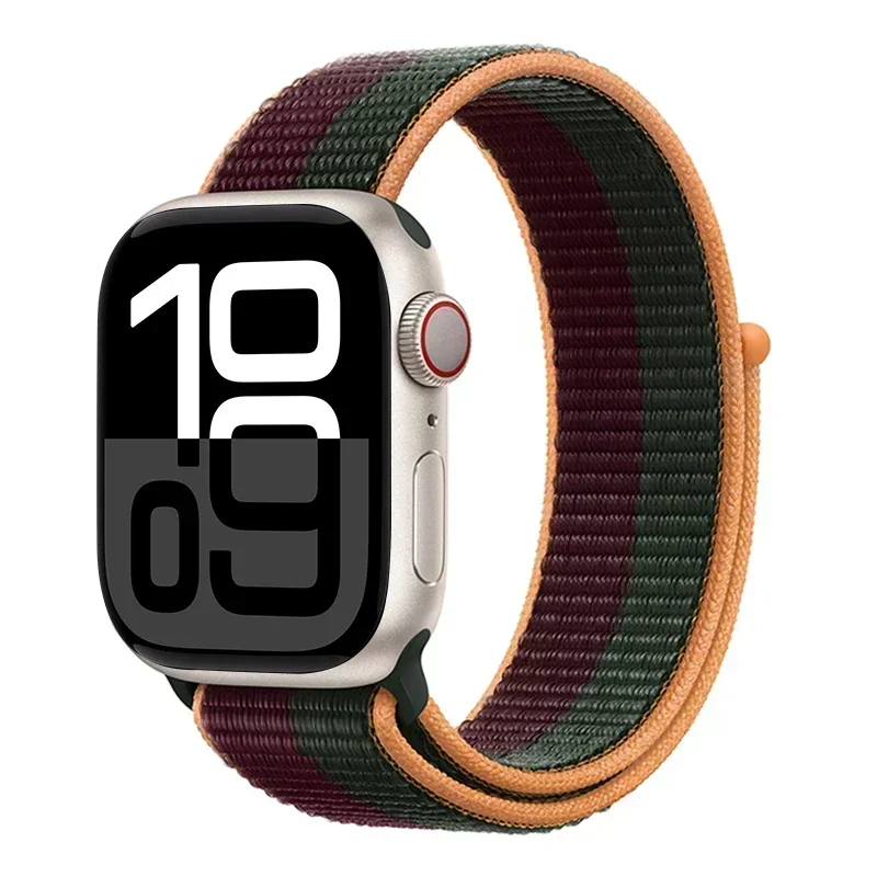 Premium Nylon Loop Strap for Apple Watch - Versatile and Durable Replacement Bracelet