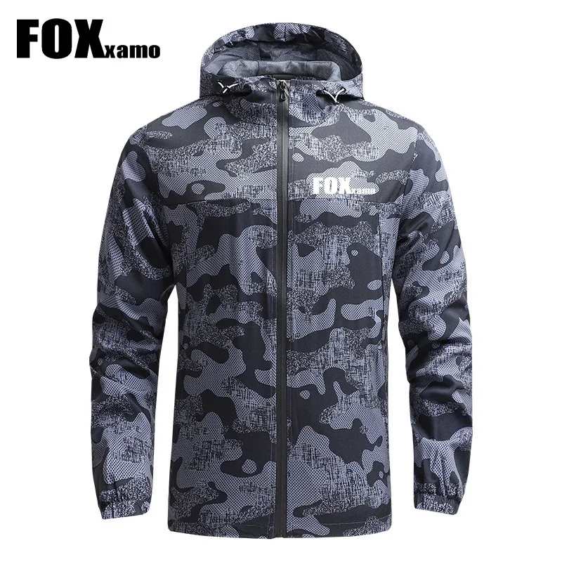 Fox Xamo 사이클링 팀 후드 의류, 겨울 방풍 재킷, Mtb 모토크로스 남성용 바람막이, 내리막 자전거 통기성 코트