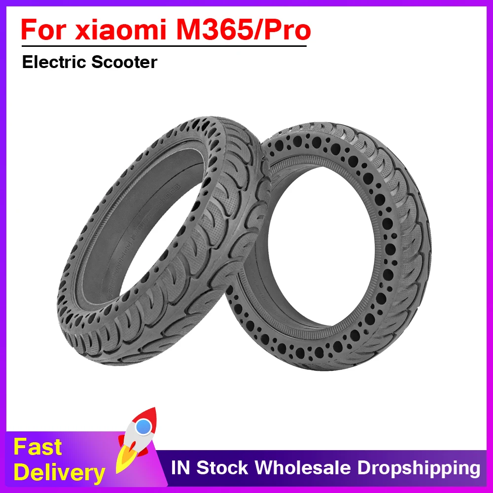 

Electric Scooter Solid Tire for Xiaomi M365 1S Pro 2 KickScooter 8.5'' Honeycomb Tyre for Mijia Mi Essential 8.5 inches Wheel