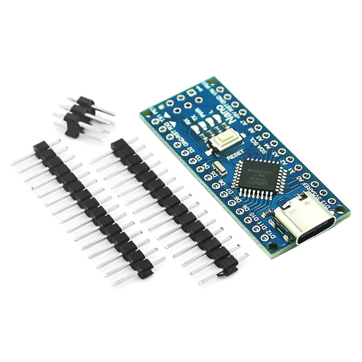 

Для макетной платы Nano V3.0, ATMEGA328P, модуль контроллера, печатная плата для разработки, TYPE-C-порт
