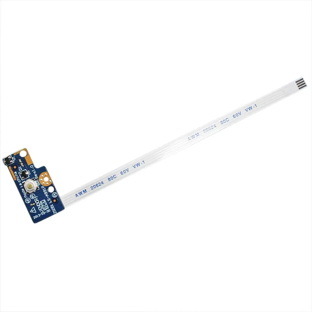 Botão Power Board w Cabo para hp 15-r138ca 15-r174ca 15-r011dx 15-r029wm 15-r063nr 15-g 15-r 749650001 Ls-a991p 250 g3 255 g3