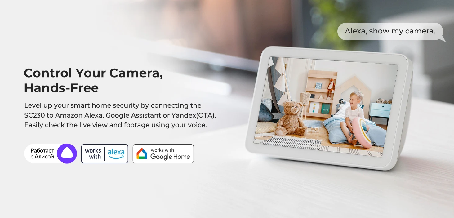 IMILAB indoor camera setup