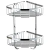 304 Stainless Steel Bathroom Storage Rack Corner Triangle Basket Bathroom Wall-mounted Storage Shelf Bathroom Accessories 1