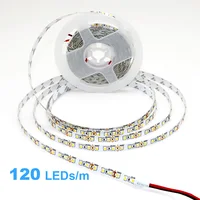 2835 5M 300 600 1200LEDs LED Strip DC12V 24V 120LEDs/m Home Waterproof IP65 Lamp Strip  Flexible And Cuttable Soft Lamp Bar 2