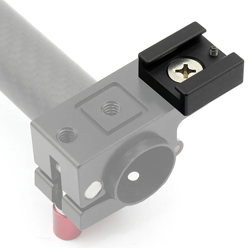 Description Picture 4 of itemCold Shoe Mount Adapter Base with 1/4" Mounting Screw for Camera Cage Flash LED Light Microphone Hot Shoe Adapter