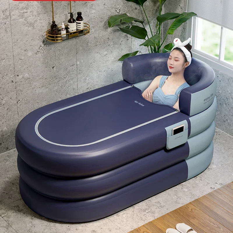 Thickened-Plastic-Space-Capsule-Inflatable-Bathtubs-Household-Foldable ...