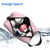 Custom Personalized Photo Logo Cosmetic Bag Women Cute Big Capacity DIY Print Makeup Case Beauty Storage Toiletry Bags 5
