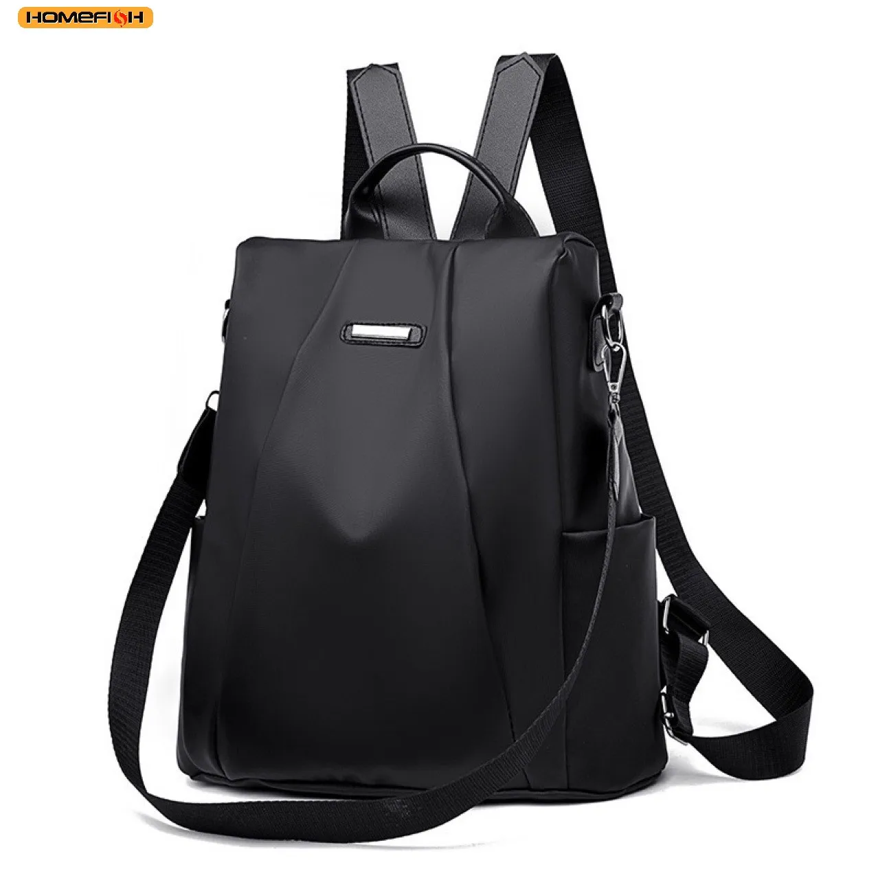 Sac à dos femme Homefish multifonction détachable pour école, voyage et mode - Sac bandoulière casual