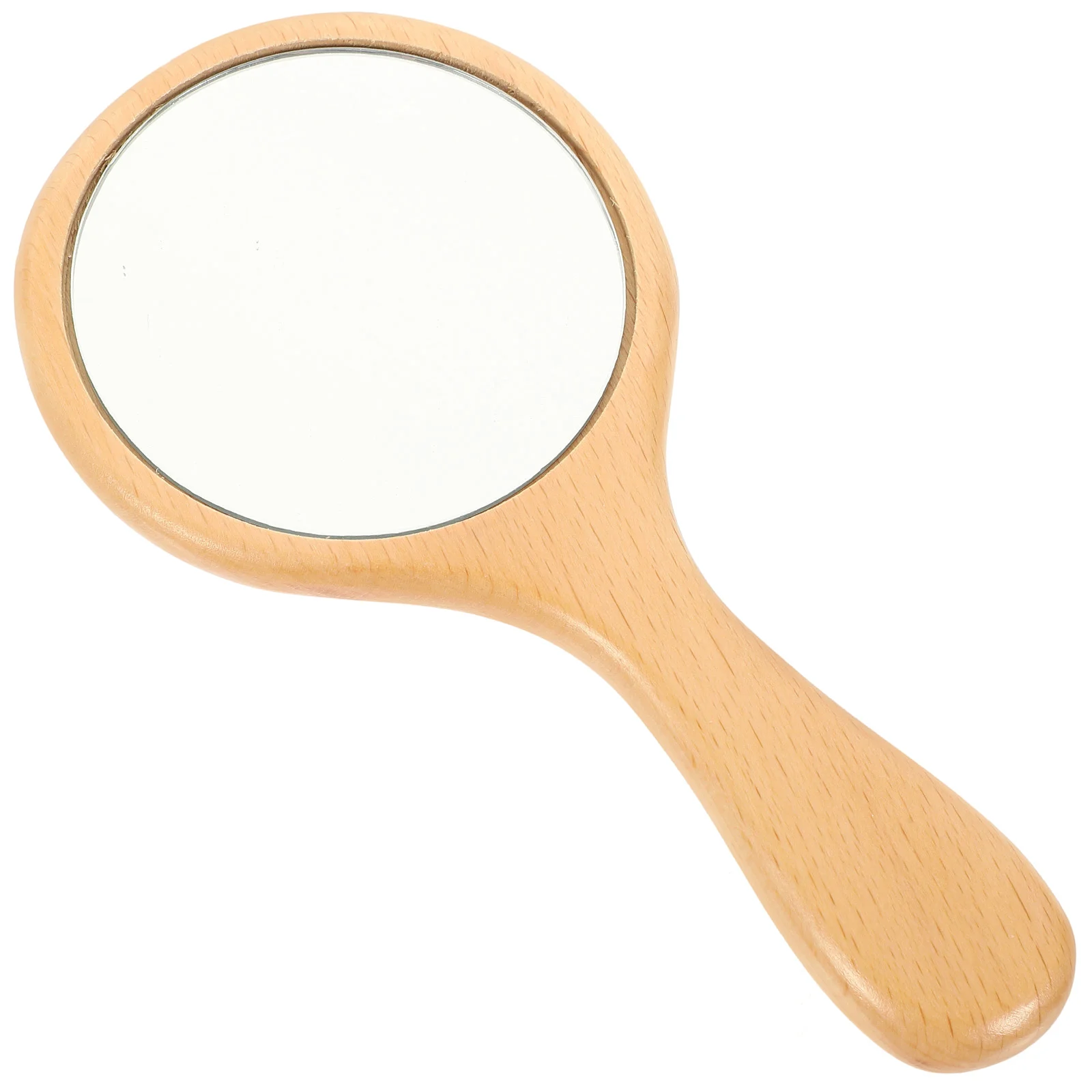 

Handle Mirror Decorative Handheld Makeup Mirrors Portable Travel Girl with