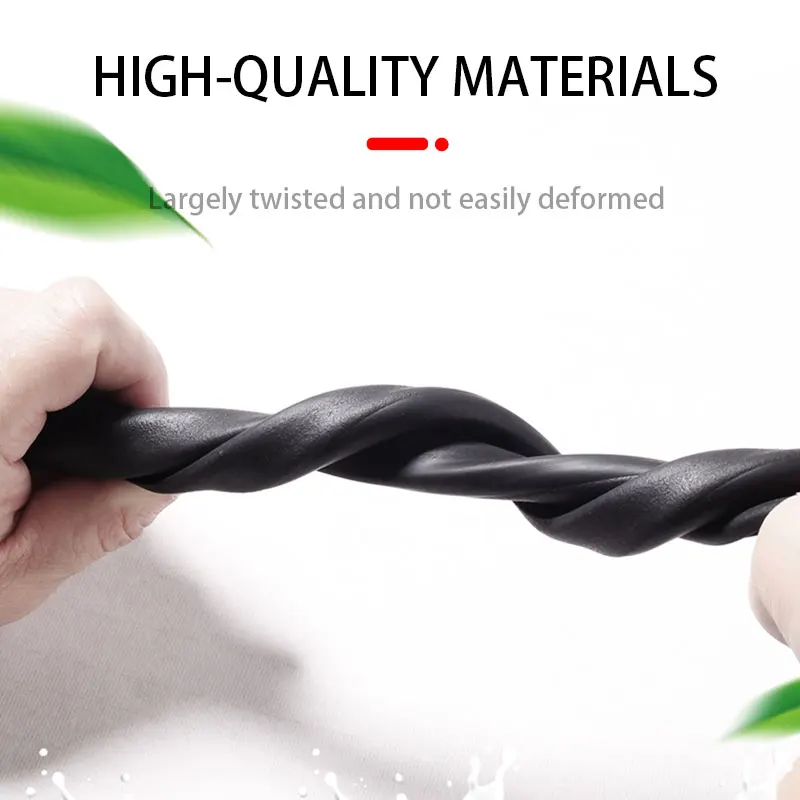 2m Thicken Rubber B-Pillar Sealing Strip Car Door Edge Weatherstrip Scratch Protector Soundproof for Car Door RV Boat