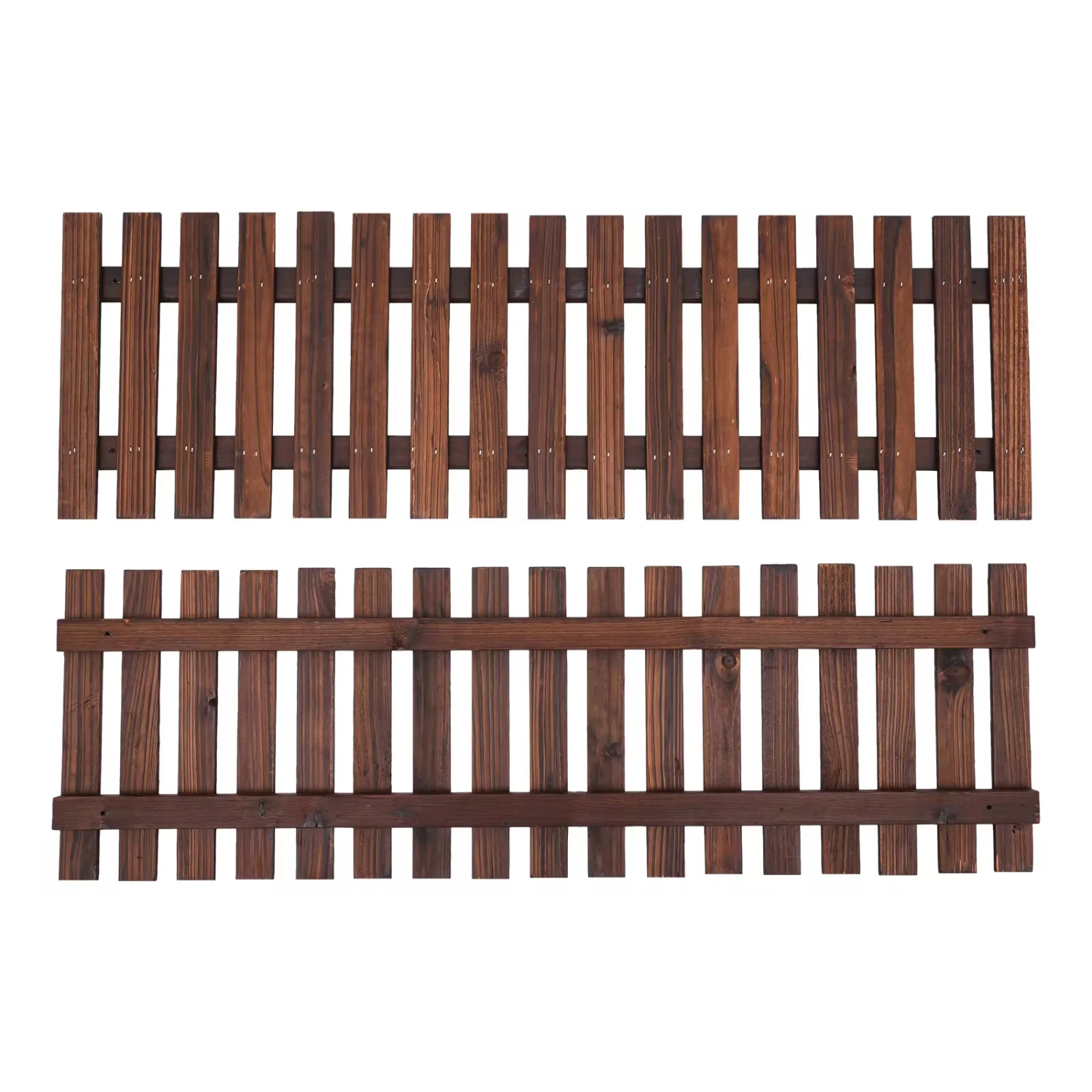 2 PCS Wall Planter Wooden Hanging Planter Rack Wooden Plant Wall Rack Thickened Crossbar Balconies Living rooms Cafes Gardens 6