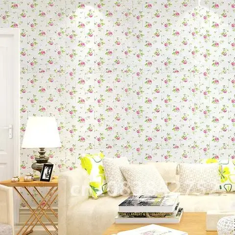 

70x77cm 3D Wall Sticker Natural Style Bedroom Decoration Waterproof Self Adhesive Wallpaper For Living Room Kitchen TV Backdrop