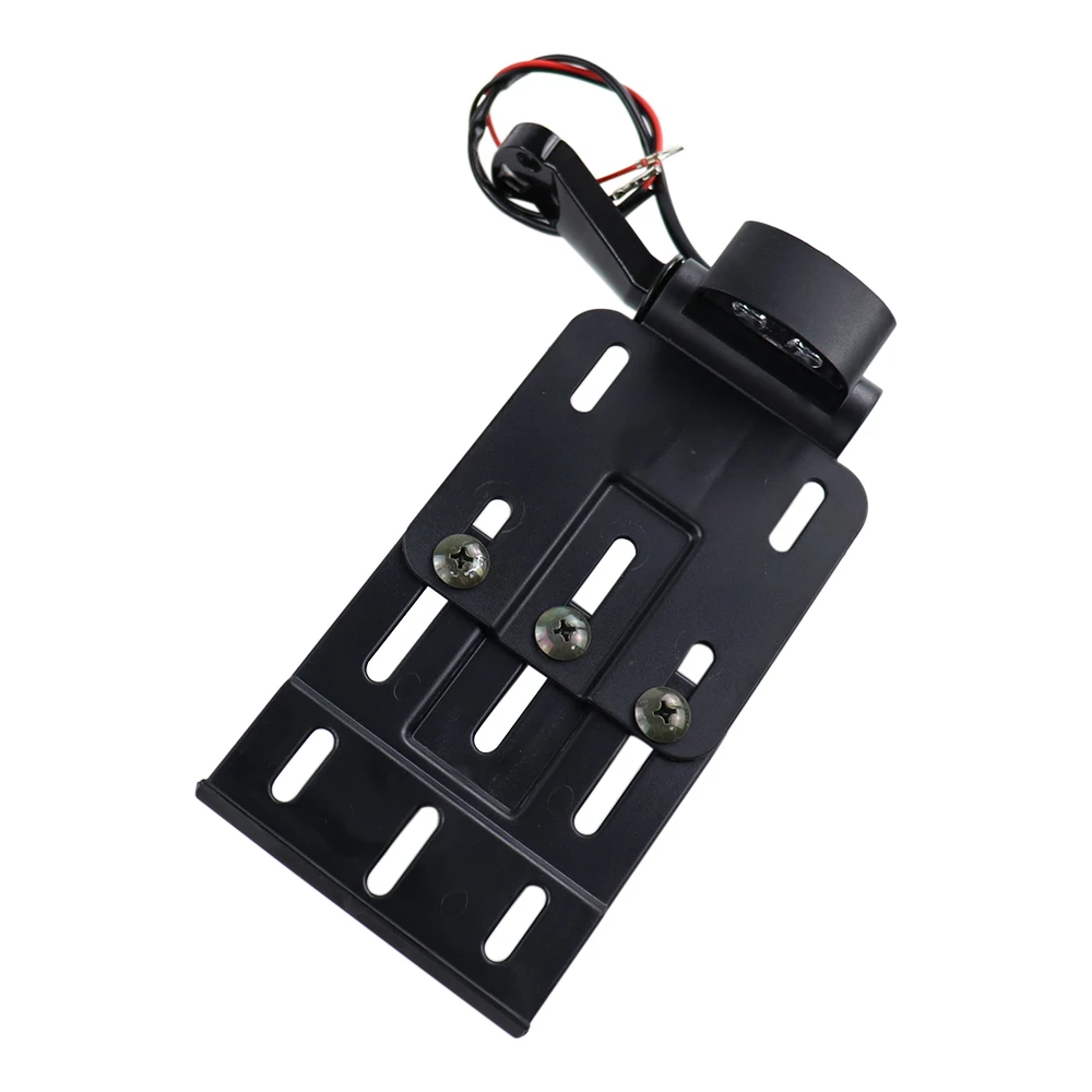 オートバイのサイドライセンスプレートホルダー、LED