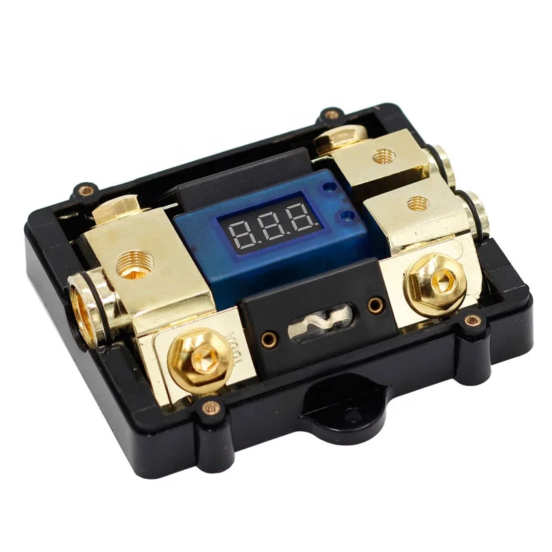 60a Anl Holder Mini 0 2 4 Gauge In 4 6 8 Gauge Out 60 Amp | Frete grátis