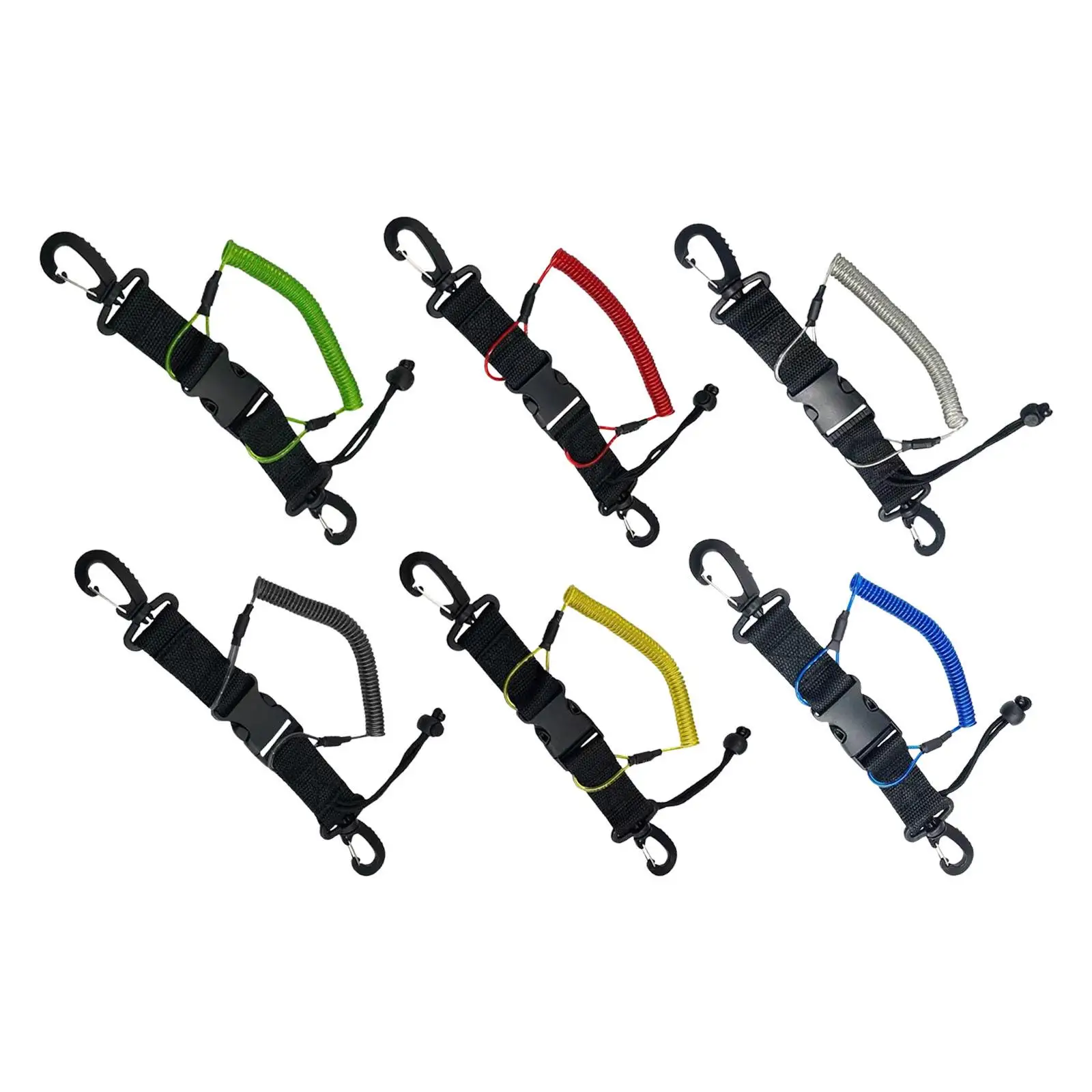 Diving Lanyard Quick Release Buckle Wrist Lanyard Camera Lanyard for Underwater Diving Snorkeling Under Water Sports Tools