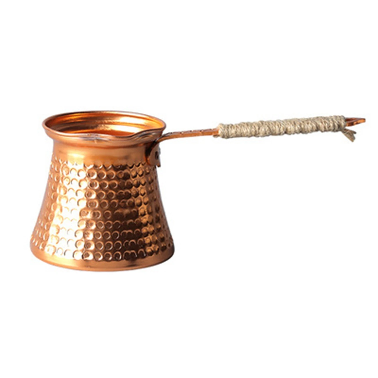 Turkish Coffee Pot Coffee Maker Moka Pot 3 Person 200 ML Copper Handmade Decorative Gift Accessory