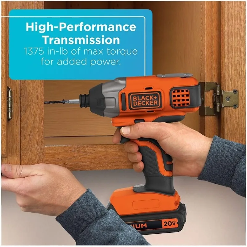 BLACK DECKER BDINF20C 20V Lithium Cordless Multi Purpose Inflator with Black Decker 20V MAX Drill Driver Impact Combo Kit AliExpress