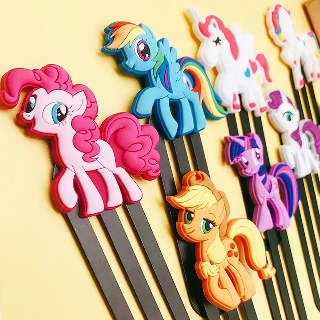 My Little Pony Peripherals Rainbow Cartoon Personalized Creative Bookmarks: The Perfect Reading Companion